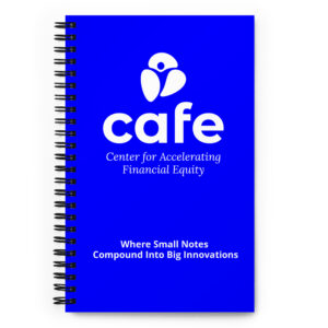CAFE Spiral notebook