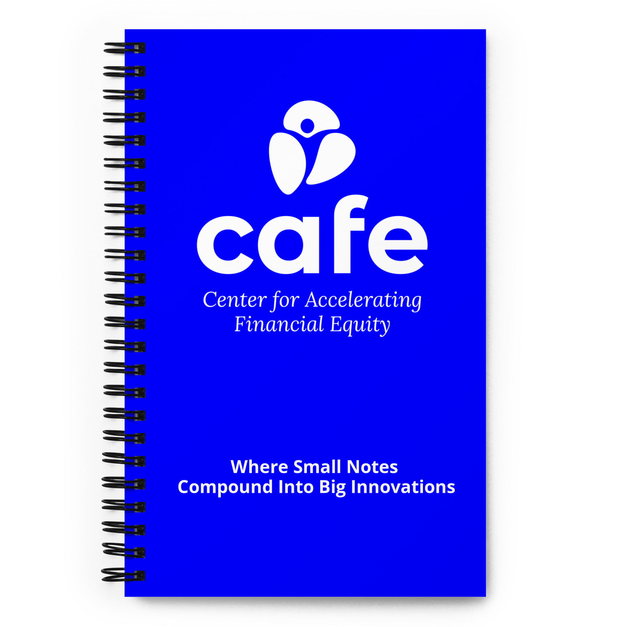 CAFE Spiral notebook